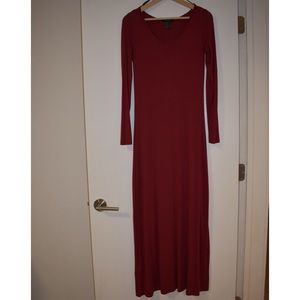 Forever21 Long Sleeved Maxi Dress